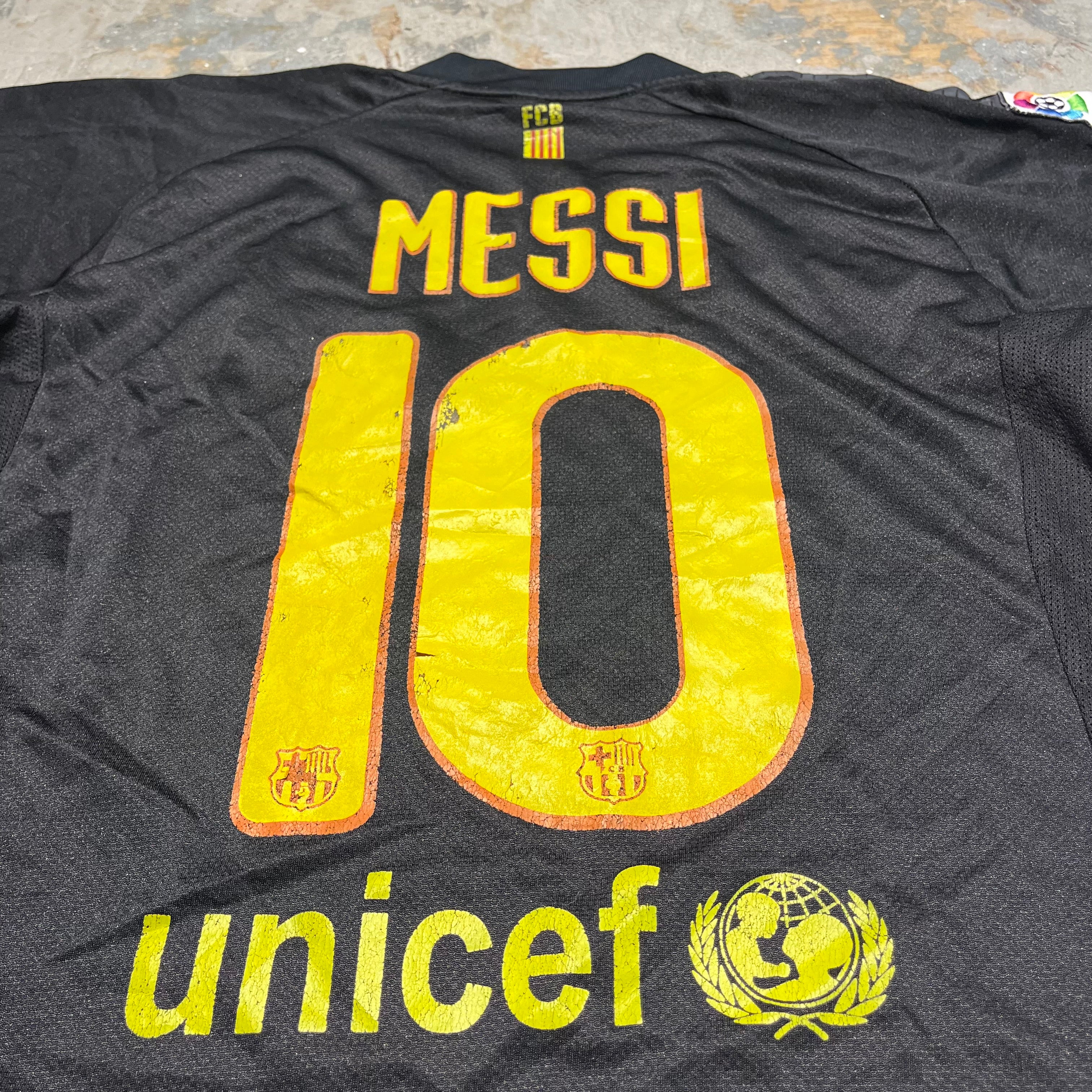 4245 FCB/FC Barcelona/NIKE/Football Tee/Barcelona/MESSI/Size