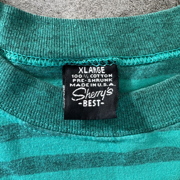 古着 USA製 80's~ Sherry's Best ミッキー ヴィンテージTシャツ シングルステッチ サイズXL