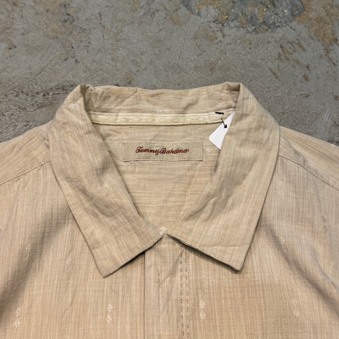 古着 USAVINTAGE/ シルク半袖シャツ/ 無地/ サイズXL