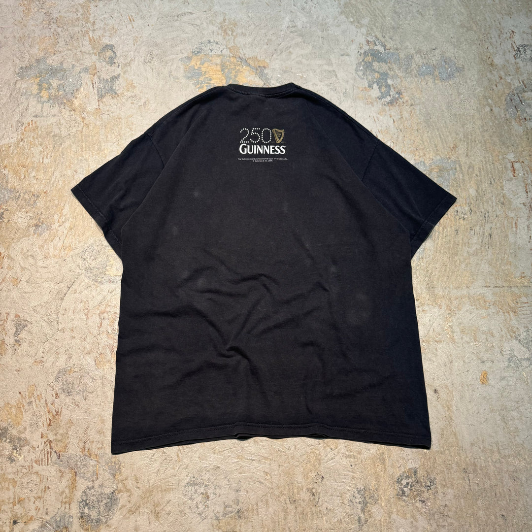 Used clothing FRULT OF THE LOOM/ Fruit of the Room/ GUINNESS/ Guinness Beer/ Printed T-shirt/ Size XL