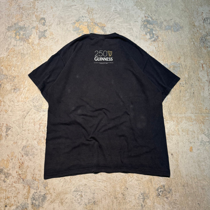 Used clothing FRULT OF THE LOOM/ Fruit of the Room/ GUINNESS/ Guinness Beer/ Printed T-shirt/ Size XL