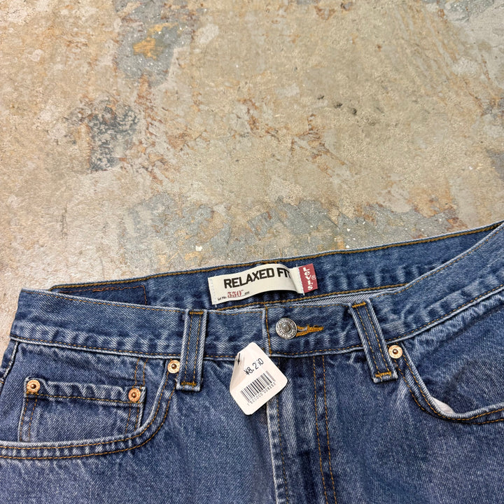 二手衣服Levi's/Levi的/牛仔褲/550/實際尺寸31 x 29