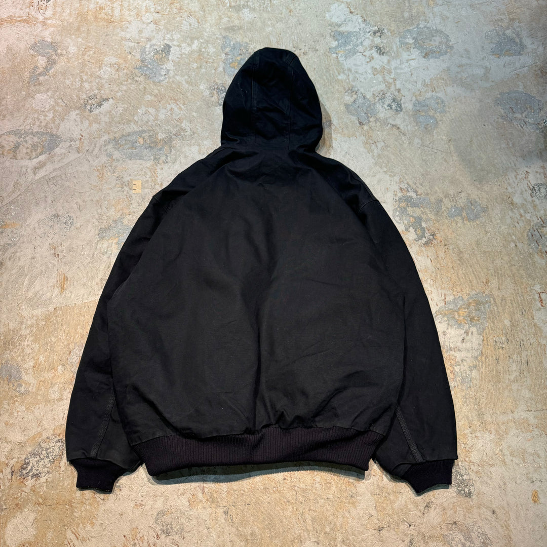 古着 carhartt/ カーハート/ アクティブジャケット/ ダック地/ 中綿/ J140 BLK/サイズ3XL