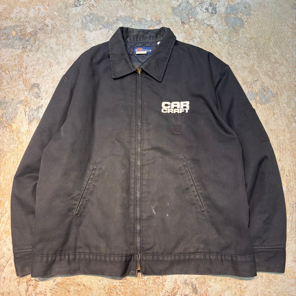 90s dickies ワークジャケット ドリズラー 裏キルティング 古着 短丈 古着 90's~ Dickies/ ディッキーズ / ワークジャケット/ 裏地