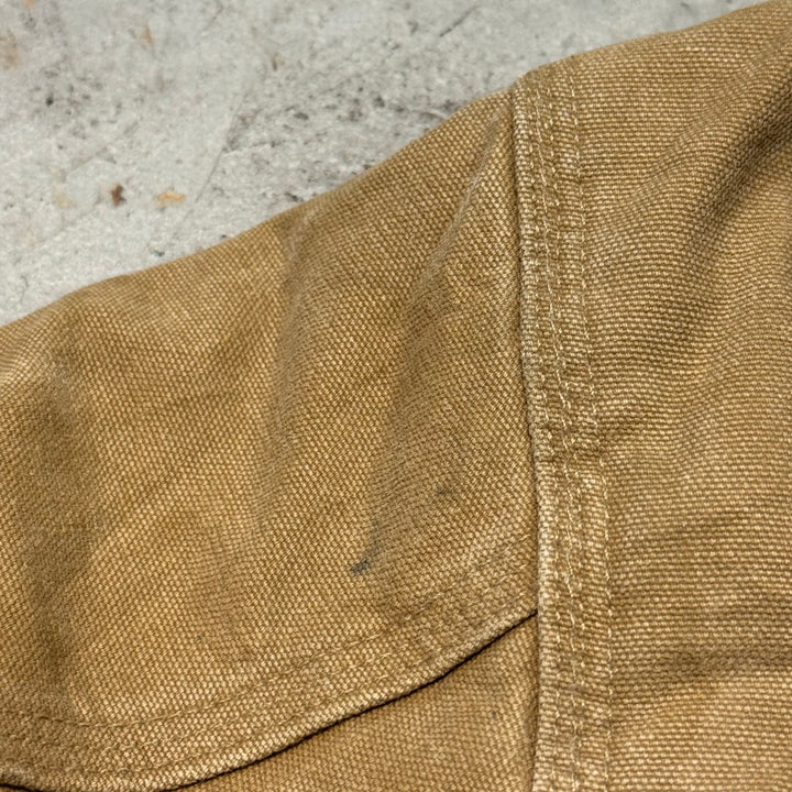 미국에서 만든 중고 의류 Carhartt/ Carhartt/ Detroit 재킷/ 오리 직물/ 안감 담요/ 크기 L