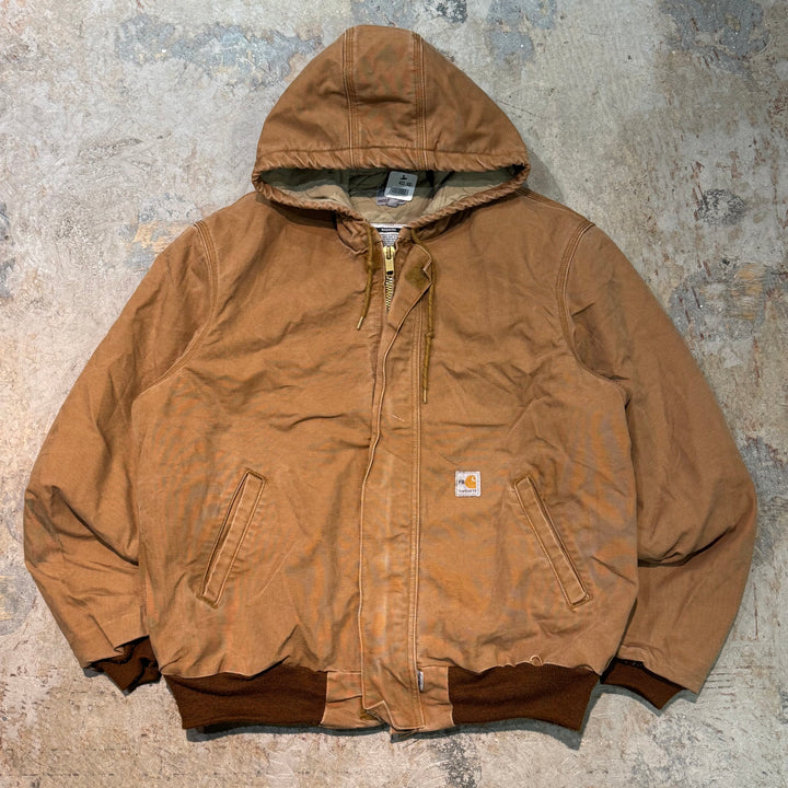 Used clothing Carhartt/ Active jacket/ Duck fabric/ Quilted lining/ Size L