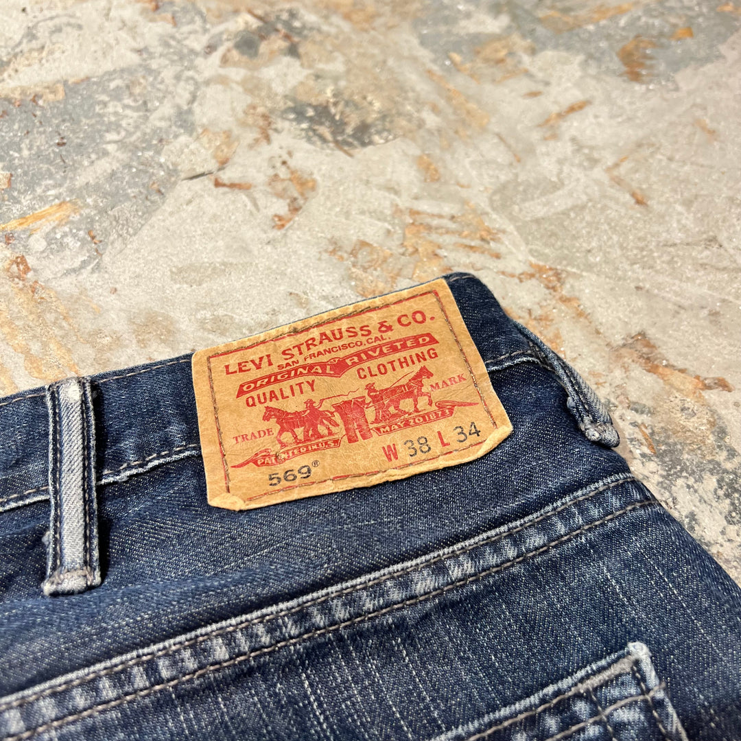 古着 Levi's/リーバイス/Denim Pants/デニムパンツ/569/実寸サイズ40×32