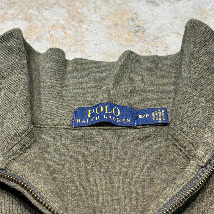 古着 POLO by Ralph Lauren/ポロラルフローレン/ハーフジップニットセーター/サイズS