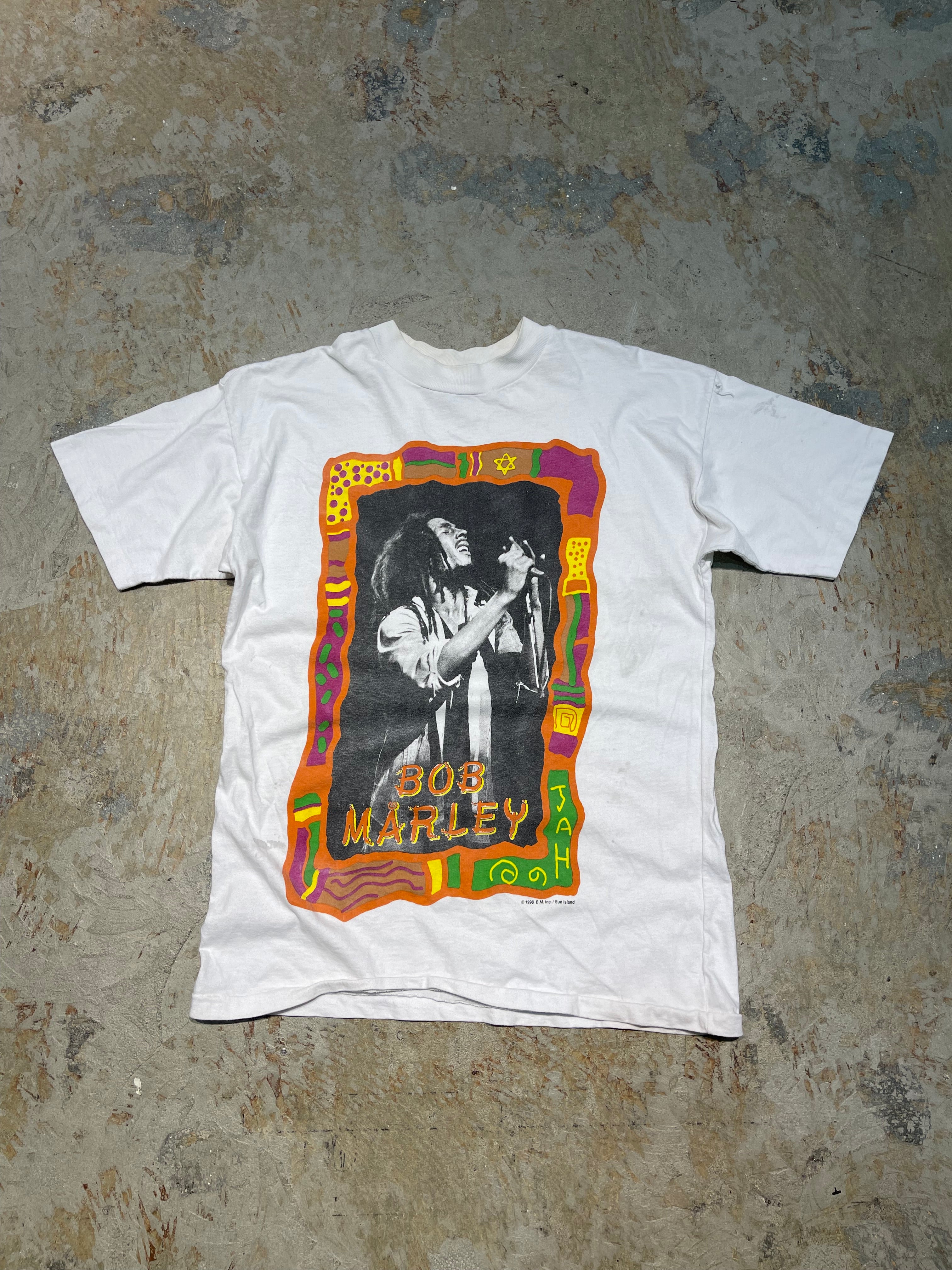 MA75 古着 96's ボブマーリー/ヴィンテージ シングルステッチ/Tシャツ