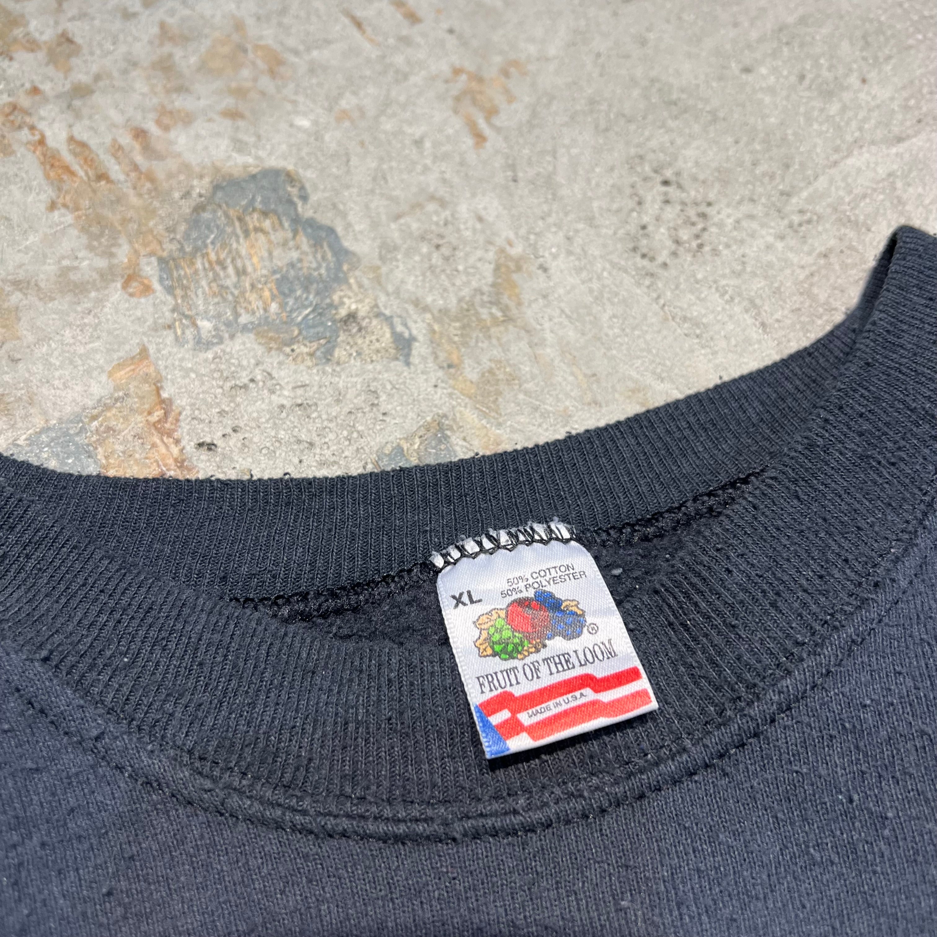 3903 古着/FRUIT OF THE LOOM/フルーツオブザルーム/Crewneck weat/クルーネックスウェット/ラグラン/C – 古着屋  MUJIN