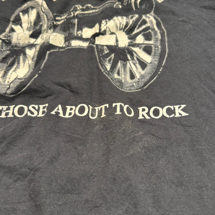 古着 AC/DC/ エーシー・ディーシー/ バンドプリントTシャツ/ サイズL