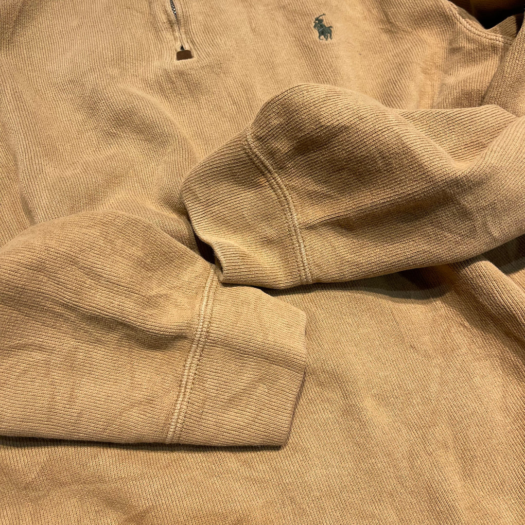 #3854 古着 POLO by Ralph Lauren/ポロバイラルフローレン/Half zip knit Sweater/ハーフジップニットセーター/サイズL