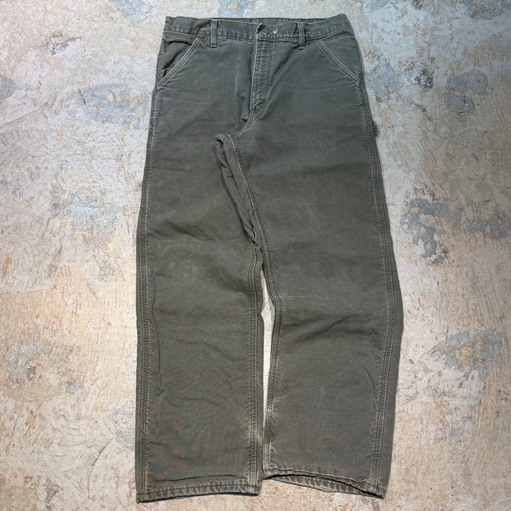 古着 USA製 Carhartt/カーハート/ダック地ペインターパンツ/実寸サイズ33×31