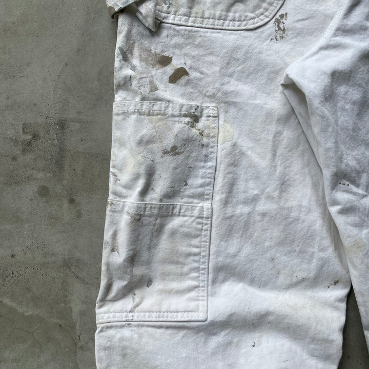 古着 Dickies×SHERWIN WILLIAMS/ディッキーズ× シャーウィン・ウィリアムズ/ ペインターパンツ / 企業ロゴ/ 実寸サイズ36×34