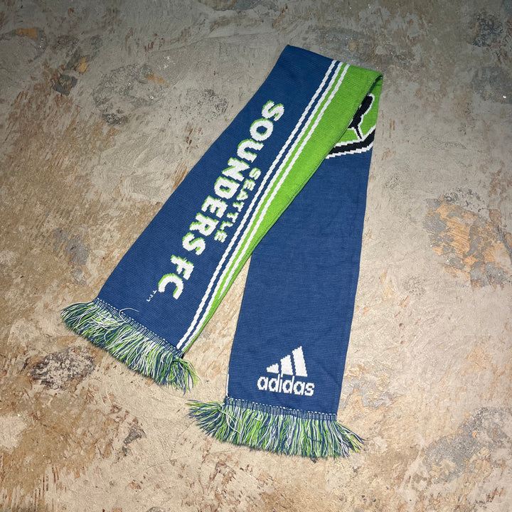 #3100 古着 サッカーマフラー/adidas/アディダス/SEATTLE SOUNDERS/シアトル・サウンダースFC