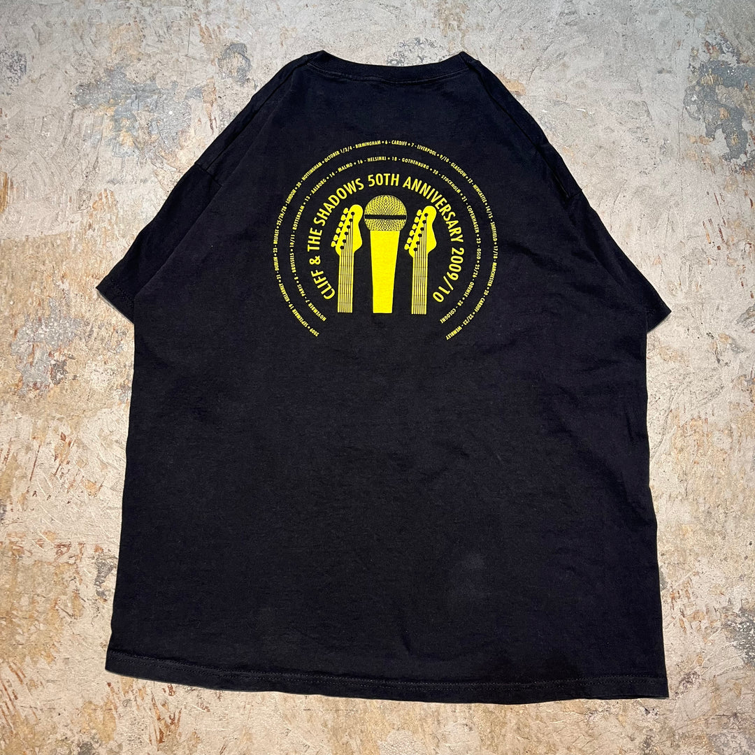 古着 FRUIT OF THE LOOM/ フルーツオブザルーム/ CLIFF&THE SHADOWS/ クリフ＆ザ・シャドウズ/ アーティストTシャツ/ 50周年記念/ サイズXXL