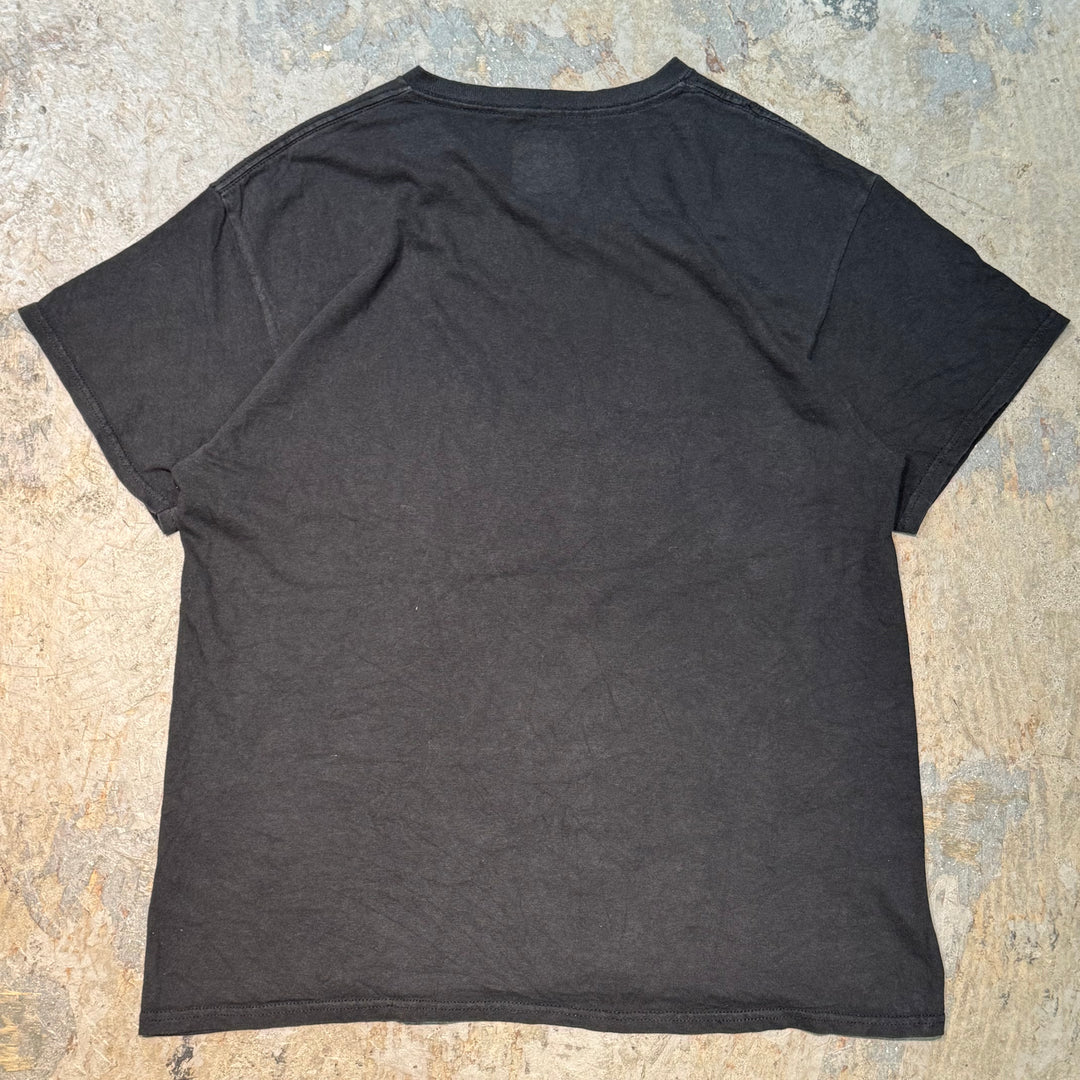 古着 USAVINTAGE/ プリントTシャツ/ スケルトン/ サイズL