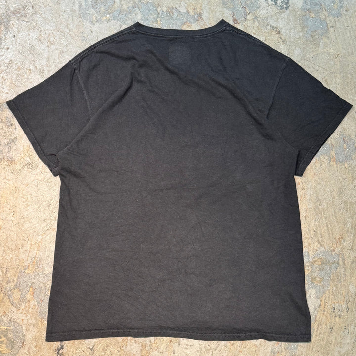 古着 USAVINTAGE/ プリントTシャツ/ スケルトン/ サイズL