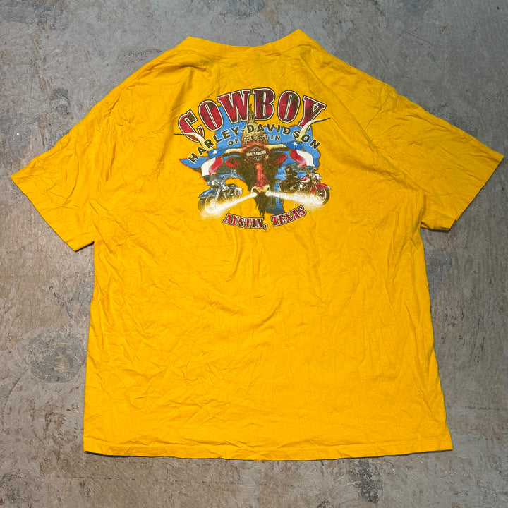 Used clothing Made in USA Harley-Davidson/Harley-Davidson/Printed T-shirt/Size 2XL