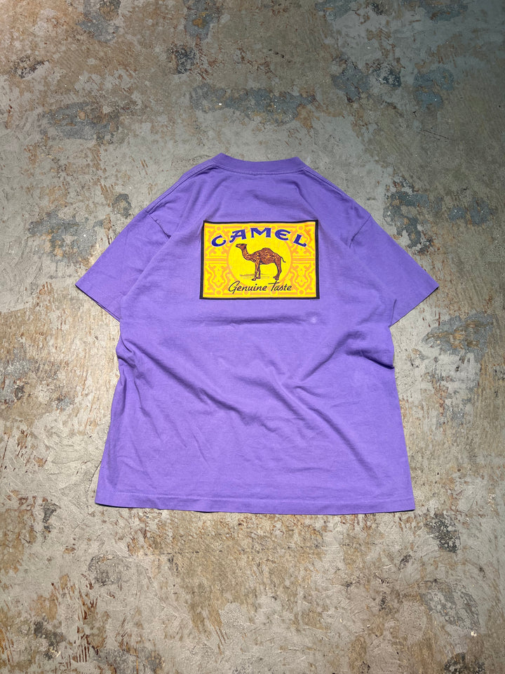 #MA145 古着 USA製 95's CAMEL/キャメル / ヴィンテージ シングルステッチ プリントTシャツ/サイズXL