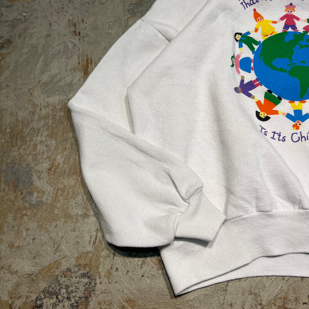 #4057 古着 95's JERZEES/ジャージーズ/Crew Neck Sweat Shirts/クルーネックスウェット/企業系/MADE IN USA/サイズ2XL