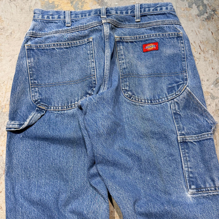 古着 Dickies/ ディッキーズ/ デニムペインターパンツ / 実寸サイズ29×28
