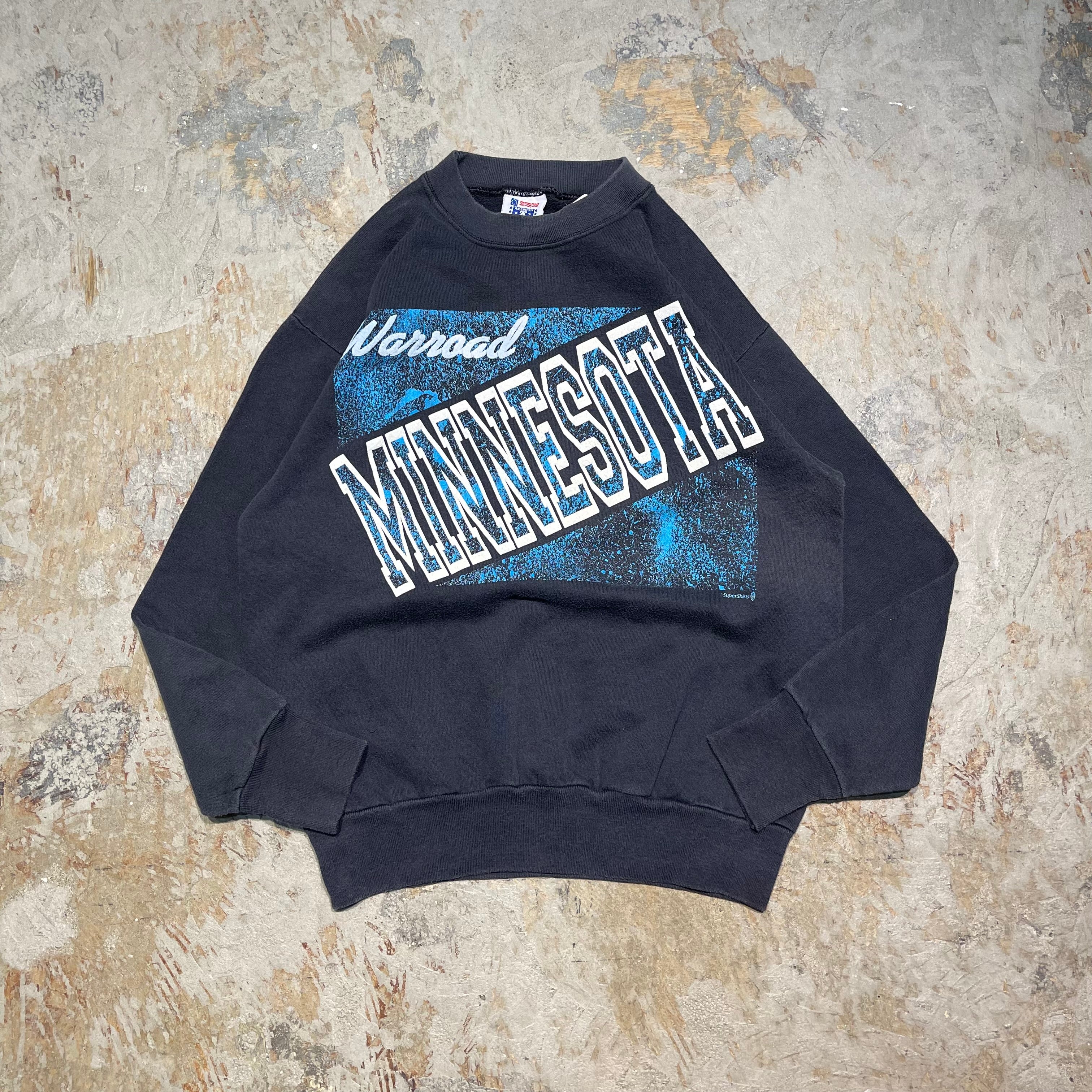 Deadstock」 古着 90s USA製 Tultex 無地 ソリッド セットイン