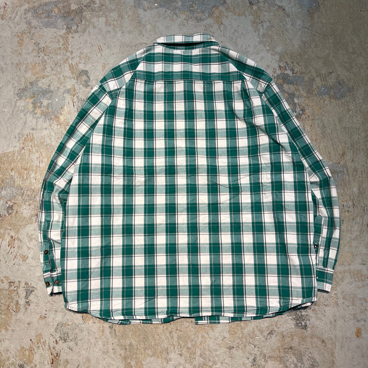 #4426 古着 Carhartt/カーハート/Long Sleeve Button Down Shirt/長袖ボタンダウンシャツ/チェック柄/サイズXXL