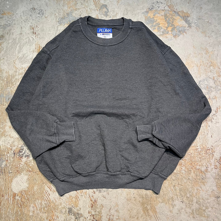 #3547 古着/PLUMA by Russell/ラッセル/Crewneck sweat/クルーネックスウェット/ブランクスウェット/無地/サイズXL