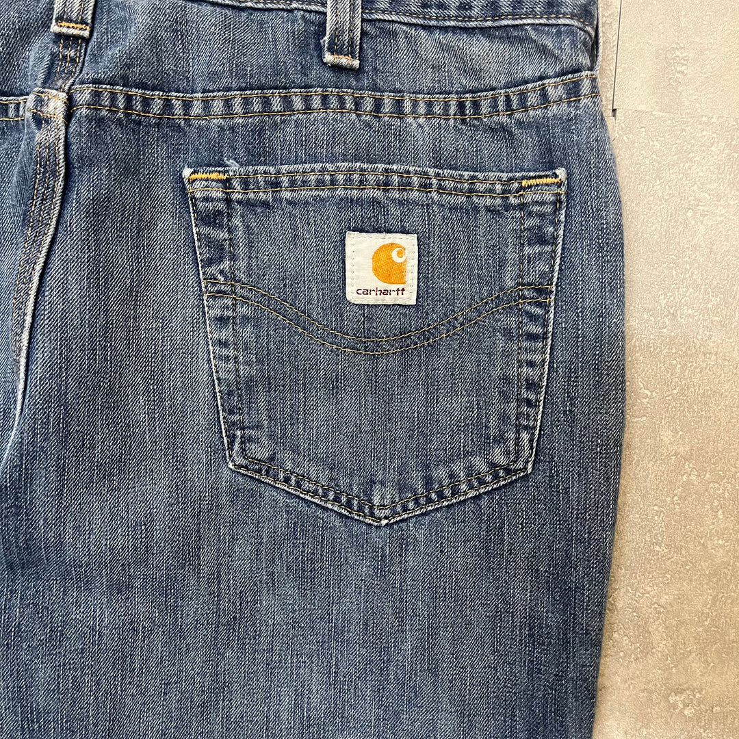 #1749 Old clothes Carhartt / Denim Pants / Jeans / Traditional Fit / Size 38×30