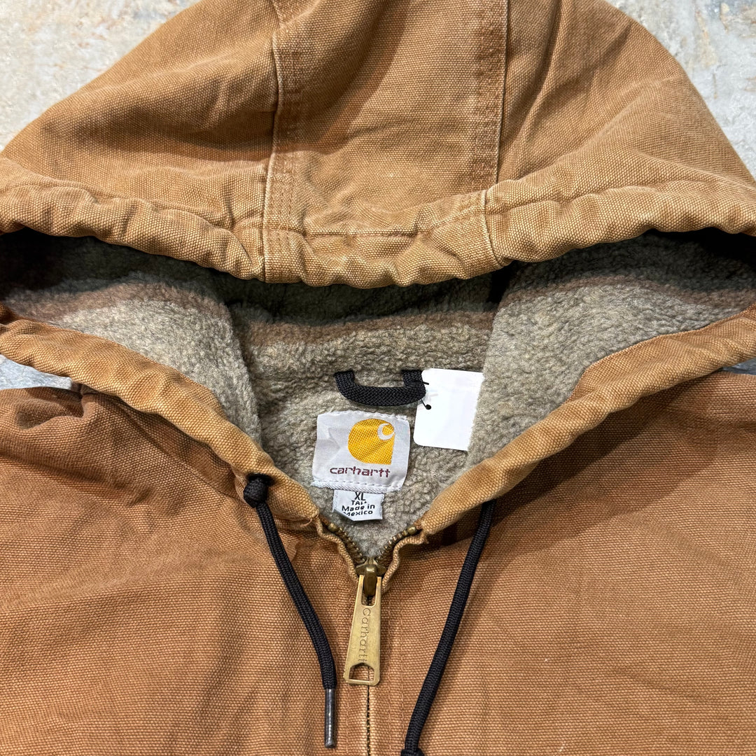 중고 의류 Carhartt/ Carhartt/ Sierra Jacket/ Duck Fabric/ Boa 라이닝/ 크기 XL