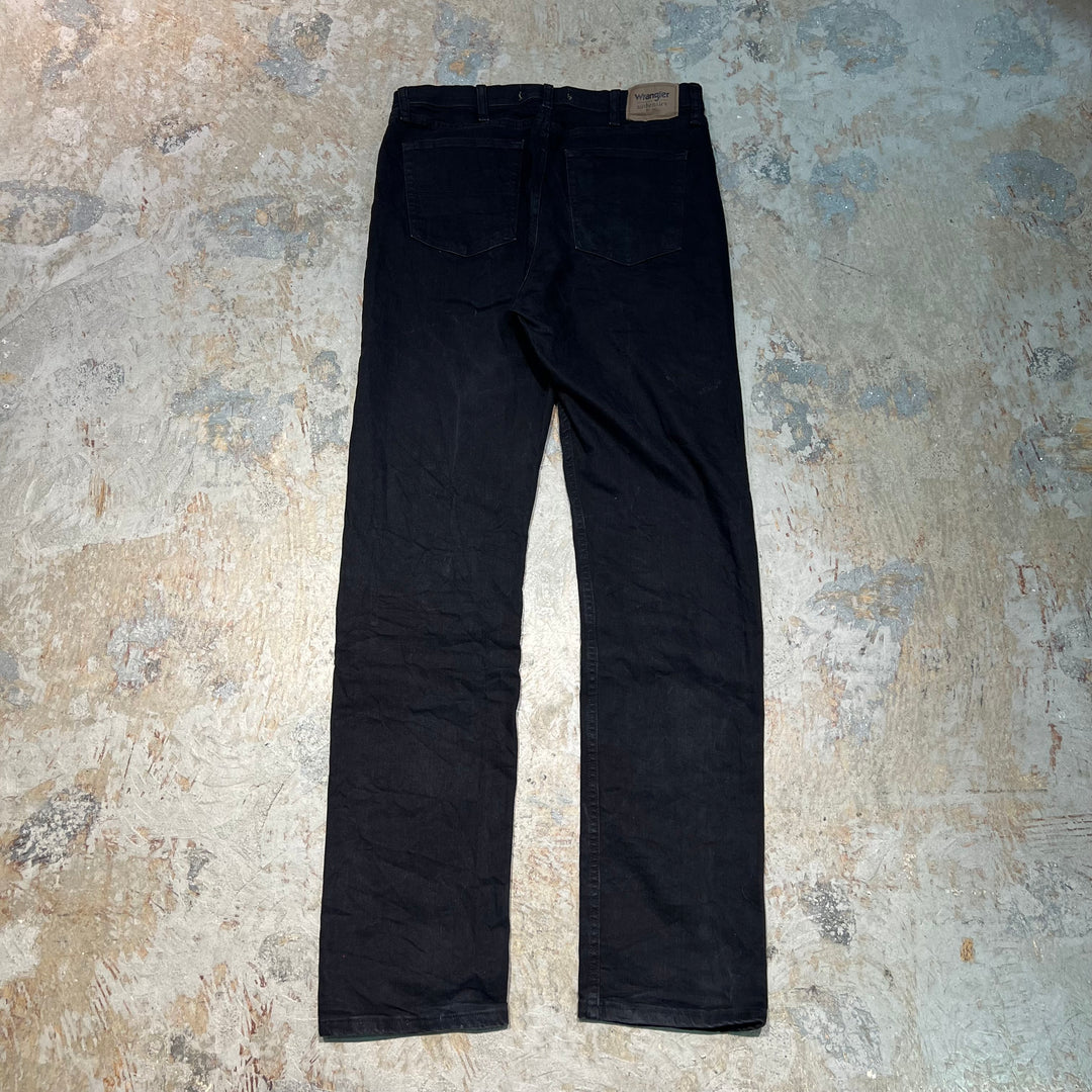 #4755 古着 Wrangler/ラングラー/Black Denim Pants/ブラックデニムパンツ/サイズ34×36