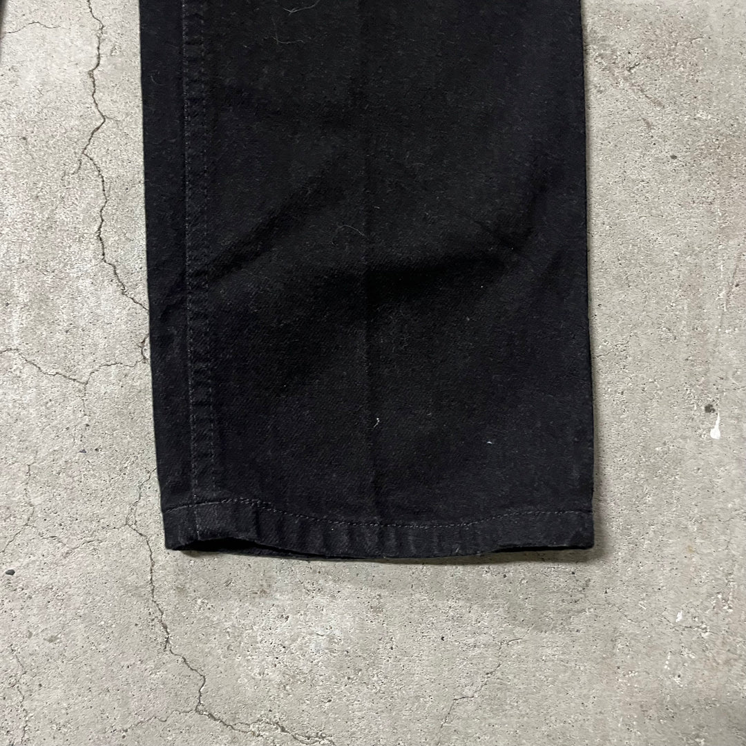 #4200 古着　Lee/リー/Black Denim Pants/ブラックデニムパンツ/サイズ33×32