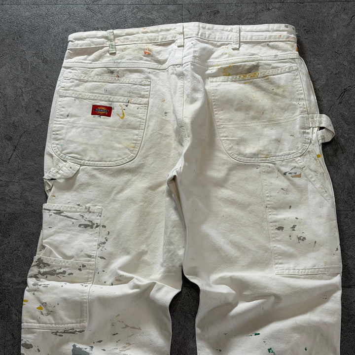 古着 Dickies ディッキーズ ペインターパンツ  実寸サイズ37×29