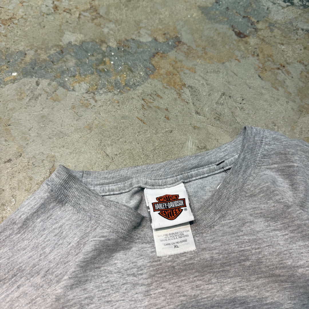 古着 USA製 Harley-Davidson/ハーレーダビッドソン/ プリントTシャツ/ サイズXL