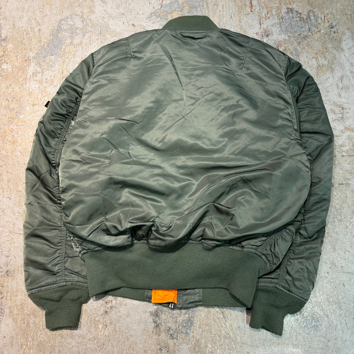 古着 Alpha Industries/米空軍/MIL-J-82790D /フライトジャケット MA-1/サイズM