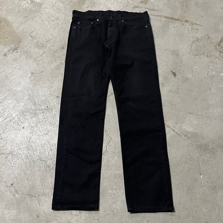 #4206 古着 Levi's/リーバイス/Black Denim Pants/ブラックデニムパンツ/505/サイズ36×34