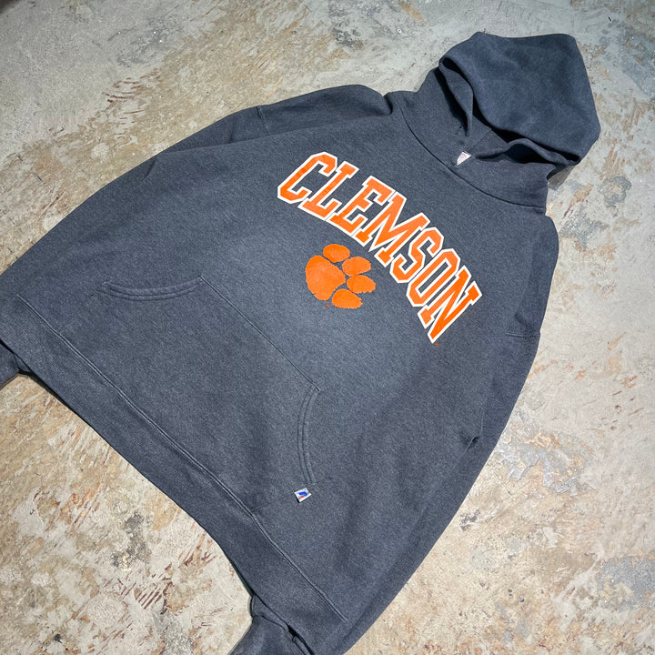 #1937 Old clothes RUSSELL ATHLETIC / Pull Over Hoody / Pullover hoodie / College logo / Size XL