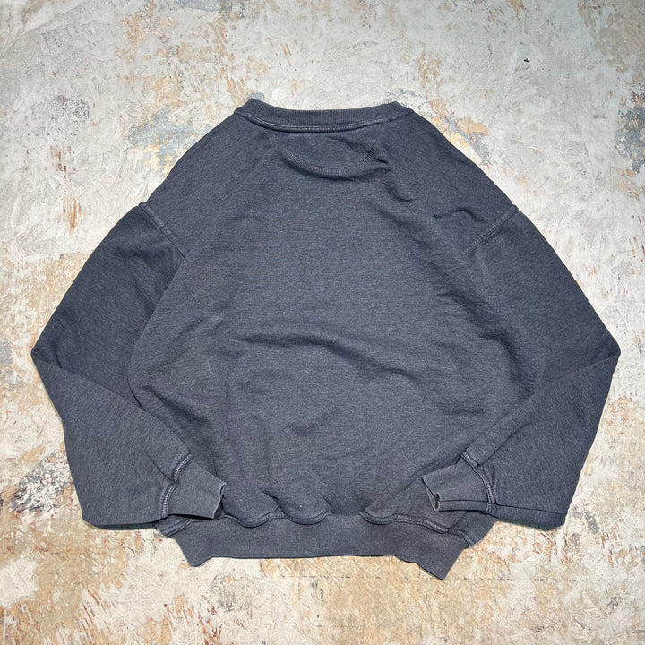 #4045 古着 PLUMA by Russell Athletic/プルーマ ラッセル アスレチック/Crew Neck Blank Sweat Shirt/クルーネックブランクスウェット/サイズXL