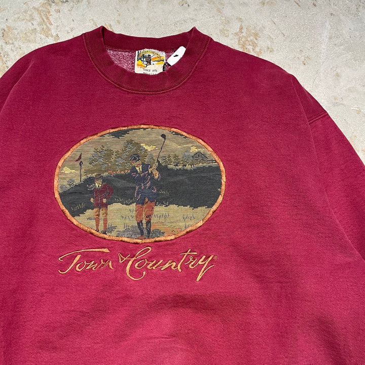 #1915 Old clothes Unknow/Crewneck sweat/MADE IN USA/Size XL