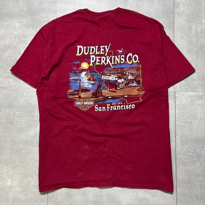 古着 Harley-Davidson/ハーレーダビッドソン/ プリントTシャツ/ サイズXL