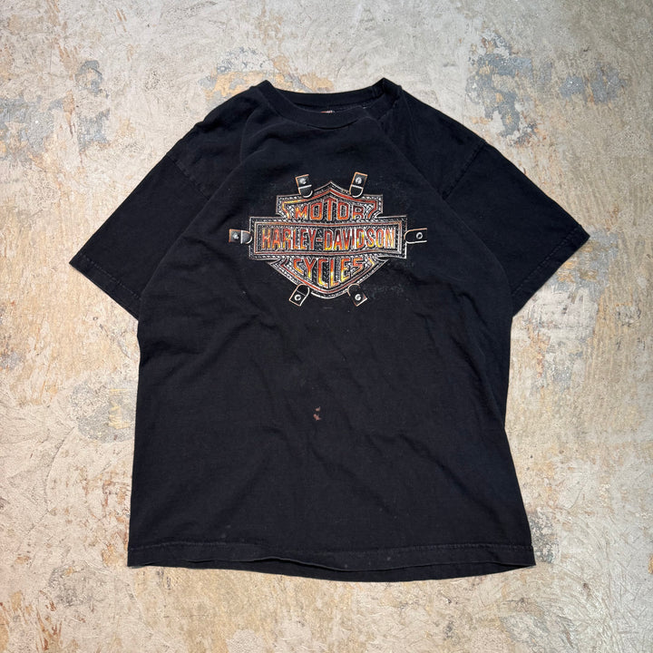 古着 USA製 Harley-Davidson/ハーレーダビッドソン/ プリントTシャツ/ サイズL