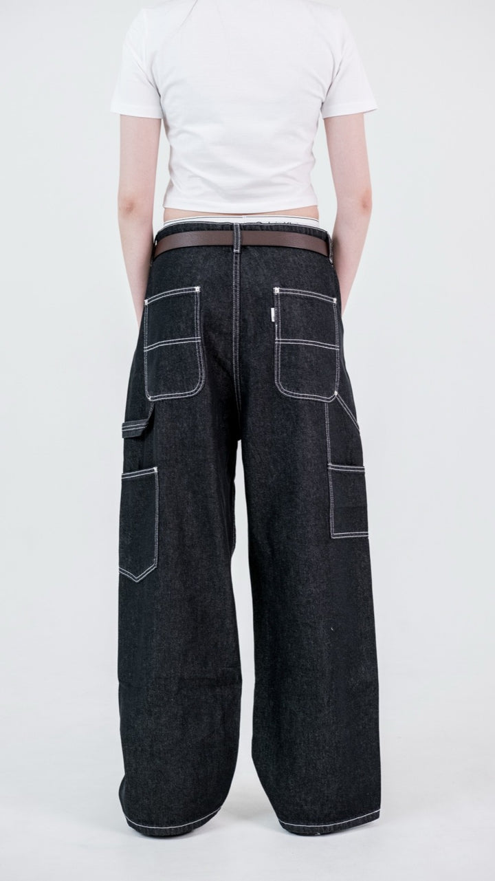 Muzine/無尽/Baggy Fit/バギーフィット/Doubleknee/ダブルニー/Denim Pants/デニムパンツ