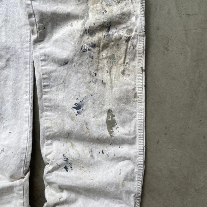 古着 Dickies×SHERWIN WILLIAMS/ディッキーズ× シャーウィン・ウィリアムズ/ ペインターパンツ / 企業ロゴ/ 実寸サイズ36×34