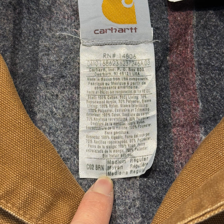 古着 carhartt/ カーハート/ ミシガンチョアコート/ ダック地/ 裏地ブランケット/ サイズM