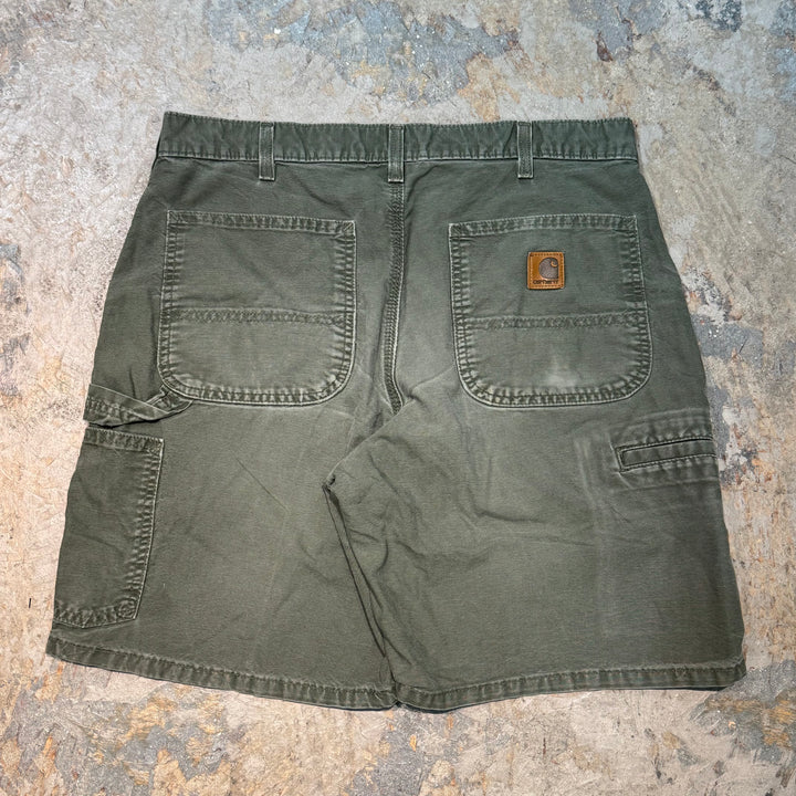 二手服裝carhartt/carhartt/帆布工作短褲/實際尺寸32