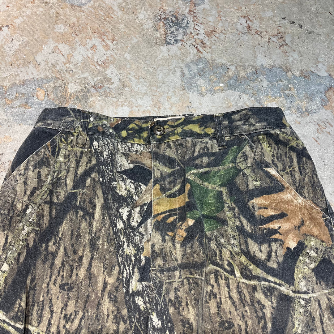 #4517 古着 MOSSY OAK/real tree work Pants/リアルツリーワークパンツ/リアルツリー柄/サイズM