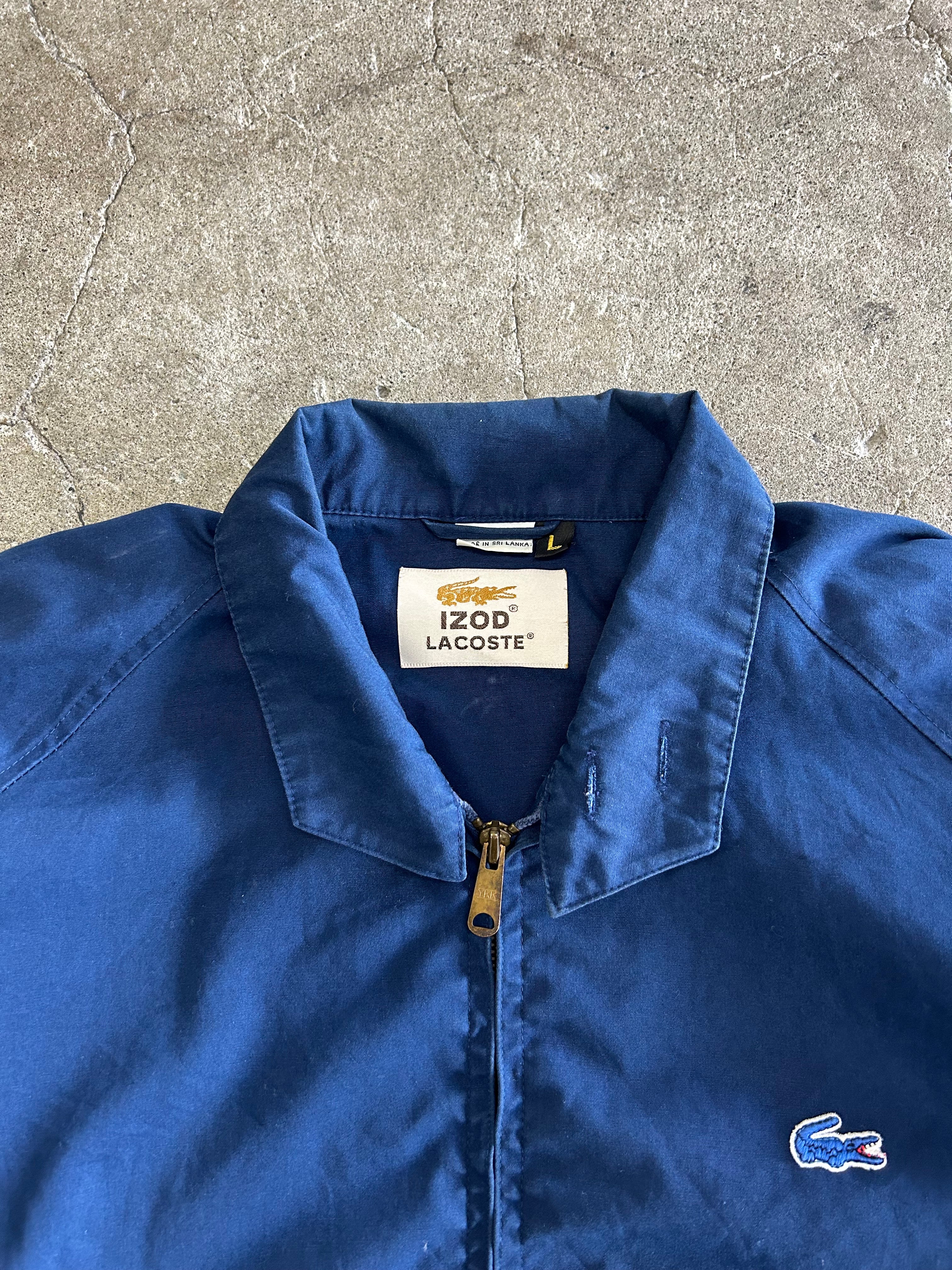 古着 IZOD LACOSTE/ラコステ/スウィングトップジャケット/サイズ