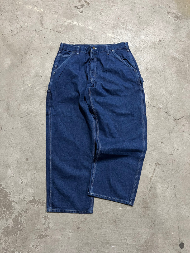 #MA10 古着 Deadstock Carhartt/カーハート/ Denim Painter Pants/デニム ペインターパンツ/実寸サイズ36/28