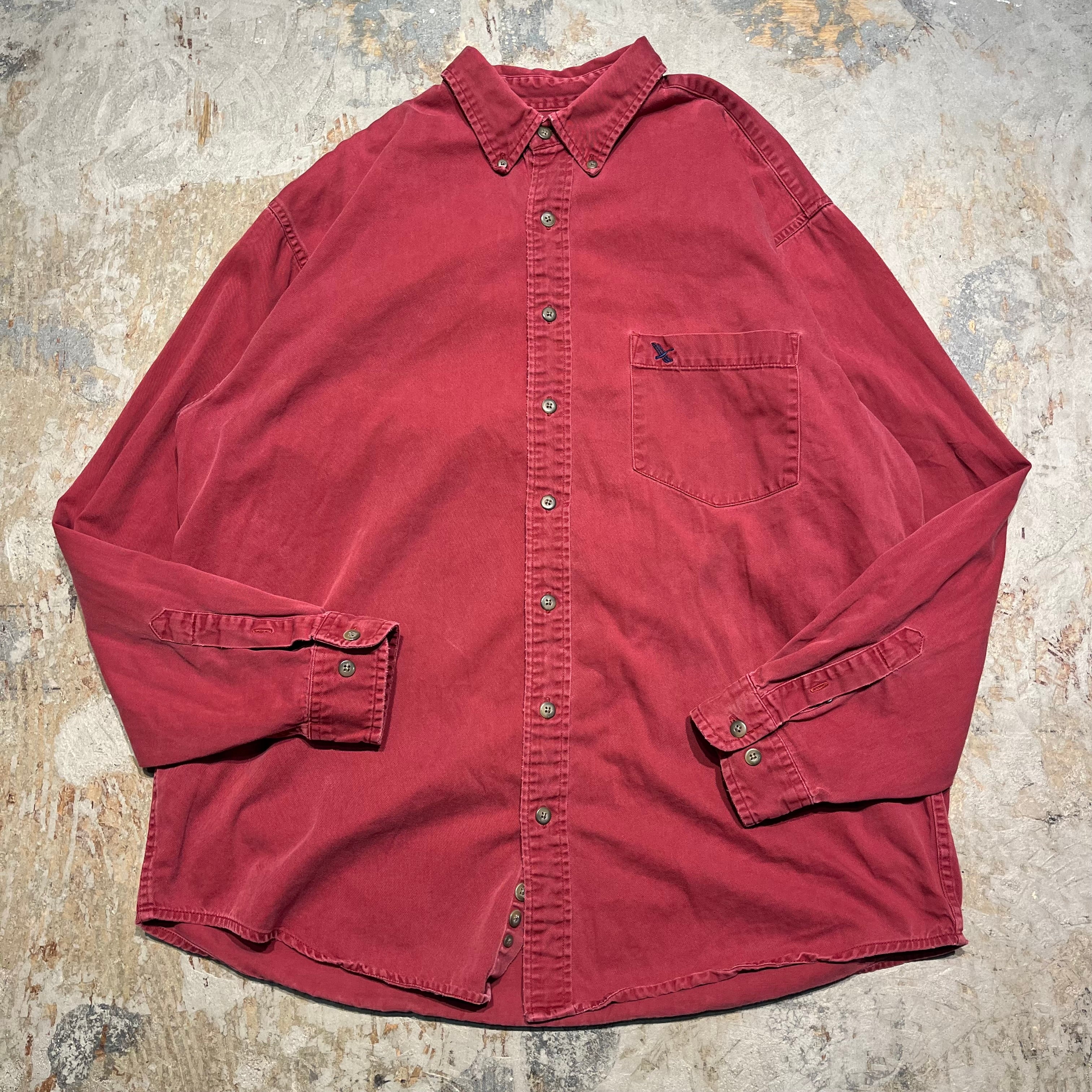 古着 エディーバウアー Eddie Bauer 長袖 ボタンダウンチェックシャツ メンズXXL /eaa385010 70年代 【SS2406】